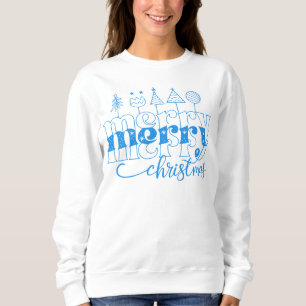Sudadera Feliz Navidad, familia de Navidades de Invierno