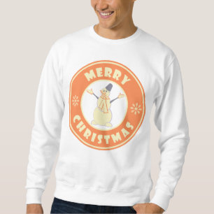 Sudadera Feliz Navidad feliz estilo de café famoso de nieve