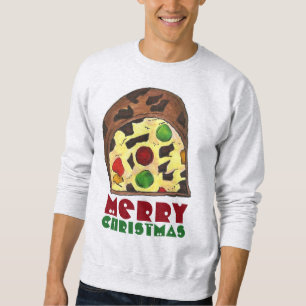 Sudadera Feliz Navidad Fruto Pastel Feo Feo Navidad Sudader