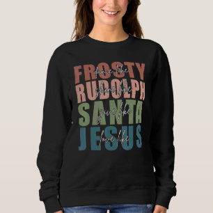 Sudadera Feliz Navidad Gráfica Hombres Mujeres Navidad
