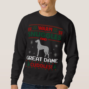 Sudadera Feliz Navidad Gran Danés Perro Feo Navidades Sweet