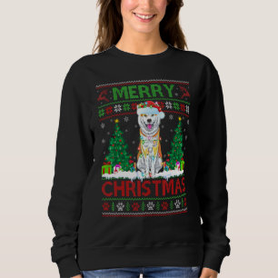 Sudadera Feliz Navidad iluminando a los Navidades Ugly Akit