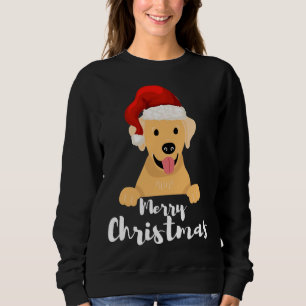Sudadera Feliz Navidad Labrador