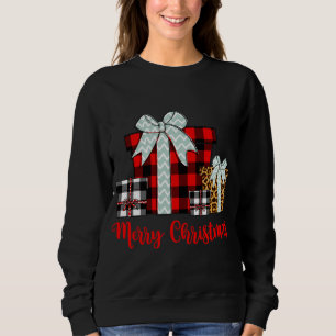 Sudadera Feliz Navidad Leopardo Navidades de búfala en sals