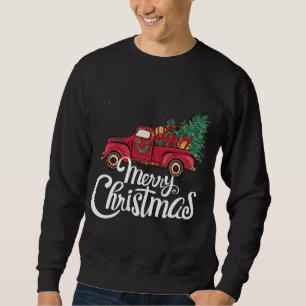 Sudadera Feliz Navidad lindo Camión de Árbol de Navidad