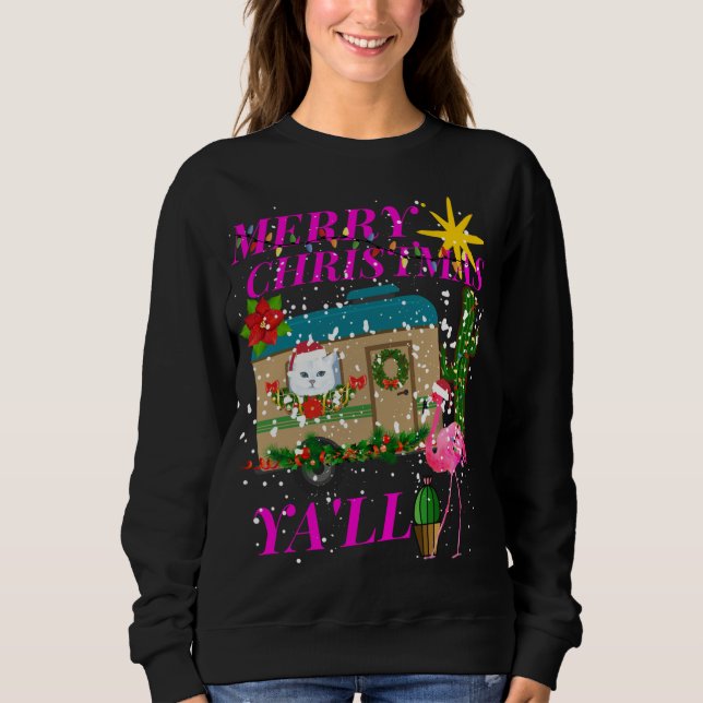 Sudadera Feliz Navidad, los sureños (Anverso)