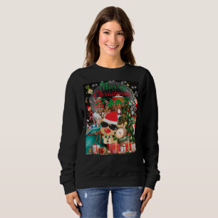 Sudadera Feliz Navidad Magia: Felices fiestas navideñas