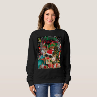 Sudadera Feliz Navidad Magia: Felices fiestas navideñas