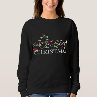 Sudadera Feliz Navidad Navidades de amor iluminan familia d