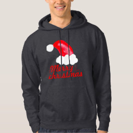 Sudadera Feliz Navidad Papá Noel Rojo