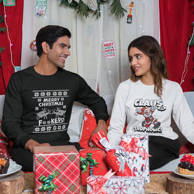 Sudadera Feliz navidad para los vendedores de carne de reno (Subido por el creador)