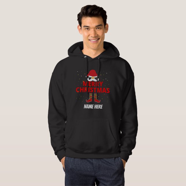 SUDADERA FELIZ NAVIDAD PERSONALIZADO  (Anverso completo)
