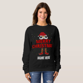 SUDADERA FELIZ NAVIDAD PERSONALIZADO 