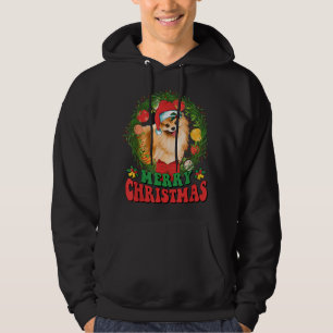 Sudadera Feliz Navidad Pomerania Santa Dog Lover Ugly Sw