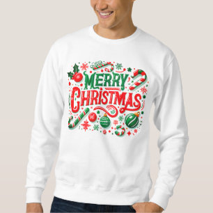 Sudadera Feliz Navidad Rojo / Verde