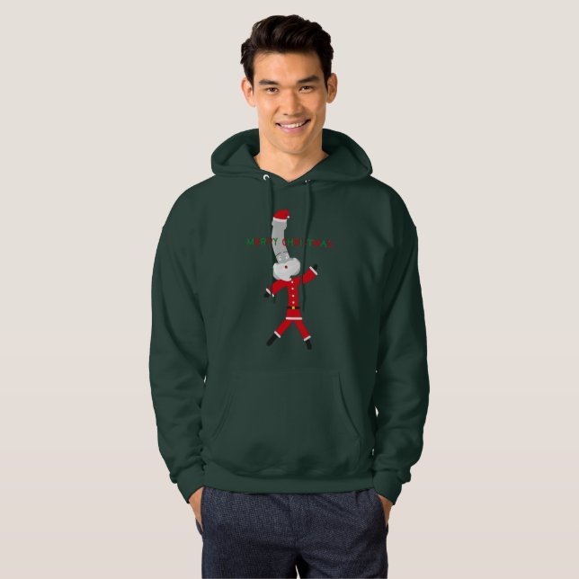 Sudadera feliz navidad santa claus hoodies (Anverso completo)
