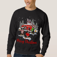 Feliz navidad Santa Reindeer Bernese Mountain Wi