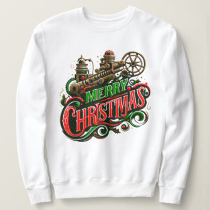 Sudadera Feliz Navidad steampunk