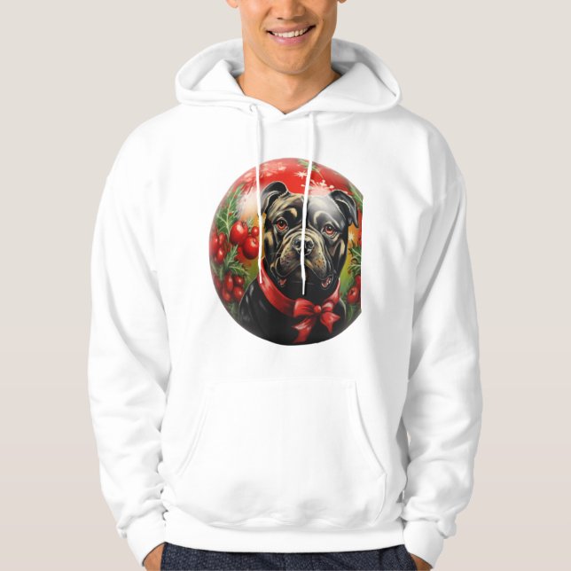 Sudadera Feliz Navidad Sussex Spaniel (Anverso)