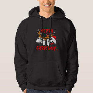 Sudadera Feliz Navidad Videojuegos Santa Reindeer Funny