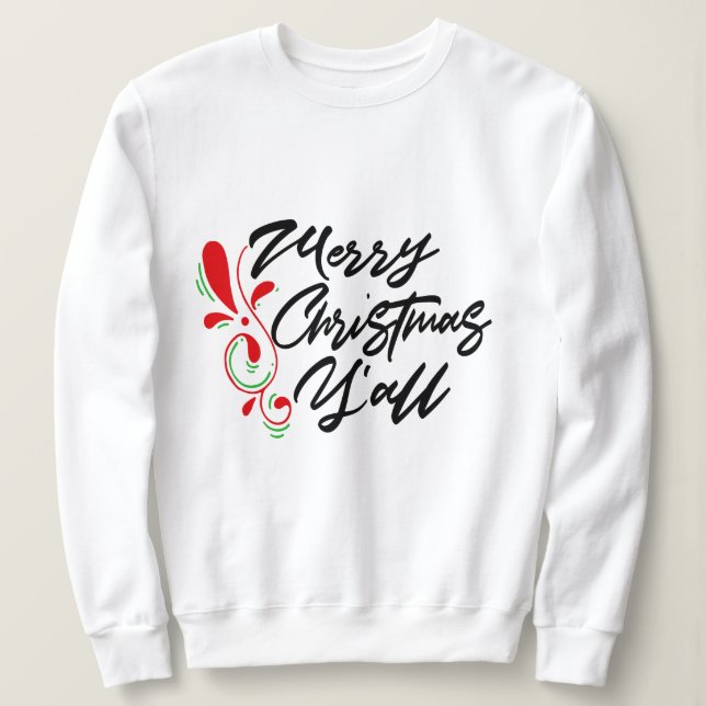 Sudadera Feliz Navidad y Gráfica de humor divertida de Navi (Anverso del diseño)