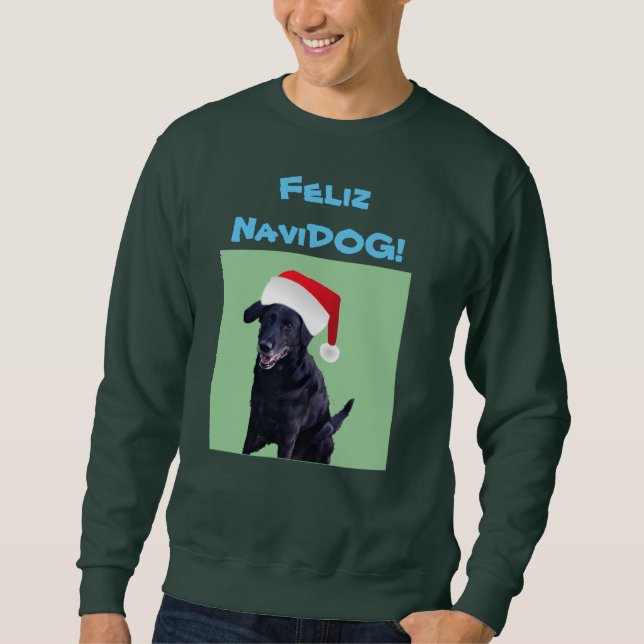 Sudadera Feliz Navidog (Anverso)