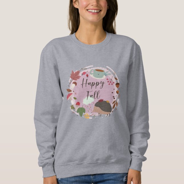 Sudadera Feliz otoño (Anverso)