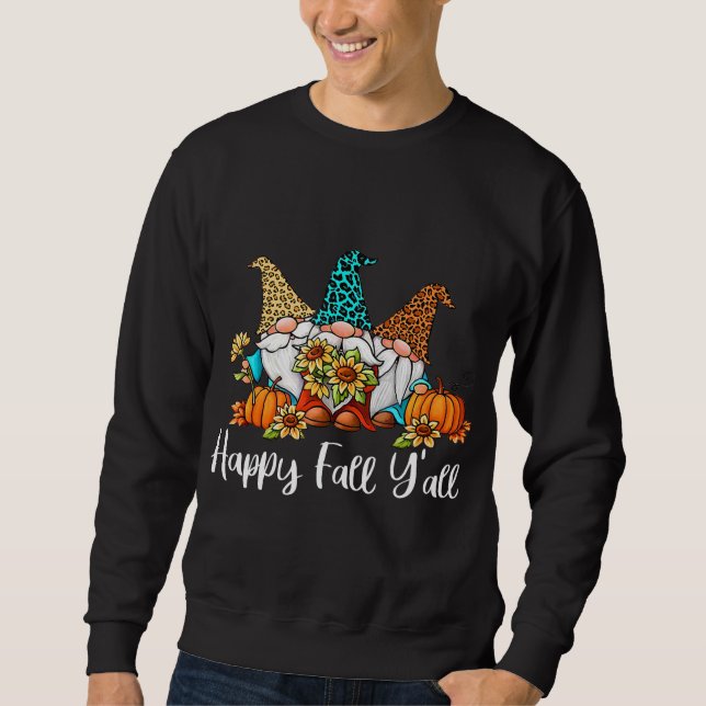 Sudadera Feliz otoño caída de la Calabaza de Calabaza Otoño (Anverso)