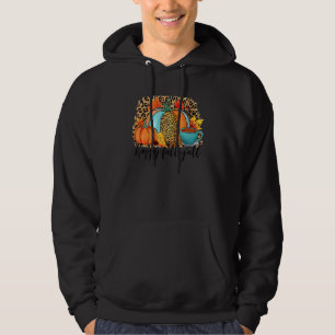 Sudadera Feliz Otoño Calabaza Acuarela Sureña Otoño
