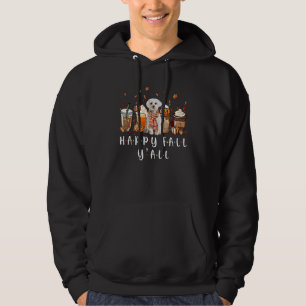 Sudadera Feliz otoño y todos los malteses de la calabaza de