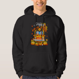 Sudadera Feliz Otoño Y'all Día de Acción de Gracias Dálmata