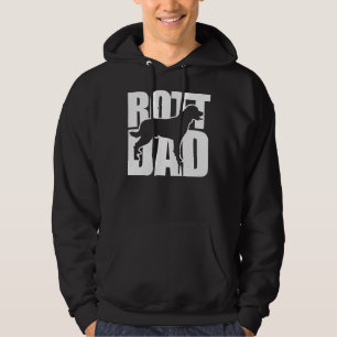 Sudadera Feliz padre de Rottweiler