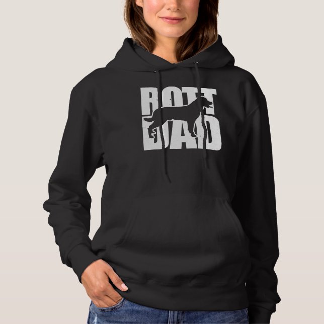 Sudadera Feliz padre de Rottweiler (Anverso)
