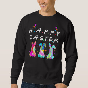 Sudadera Feliz Pascua 2002 a la familia de los conejitos