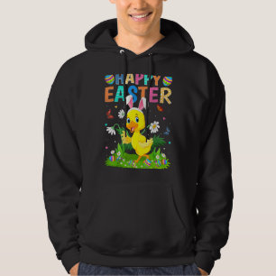 Sudadera Feliz Pascua Bunny Egy Funny Duck Bird Easter Sund