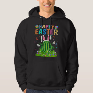Sudadera Feliz Pascua Bunny Egy Funny Watermelon Easter Sun
