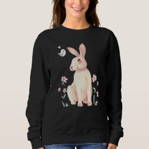 Sudadera Feliz Pascua con conejo azucarado dulce 4