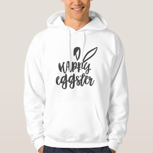 Sudadera Feliz Pascua Conejo Conejo De Conejo De Conejo Con (Anverso)