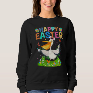Sudadera Feliz Pascua De Pascua Con Huevo Gracioso Pájico P