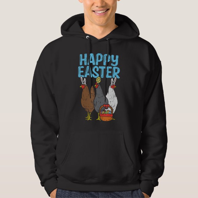Sudadera Feliz Pascua de Pollos de Aroma Anim (Anverso)