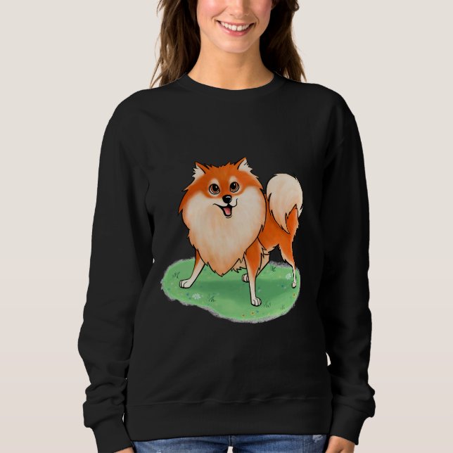 Sudadera Feliz Pomerania 65 (Anverso)