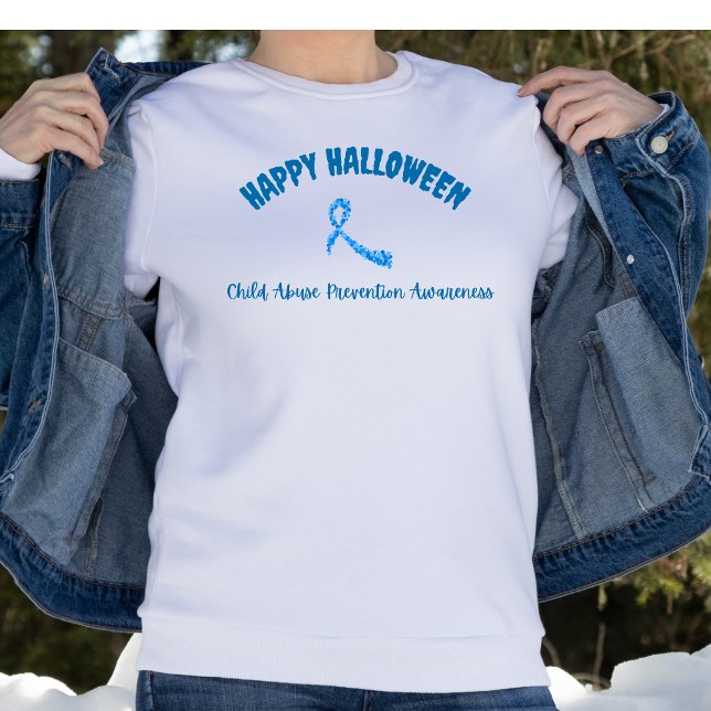 Sudadera Feliz prevención del maltrato infantil en Hallowee (Subido por el creador)