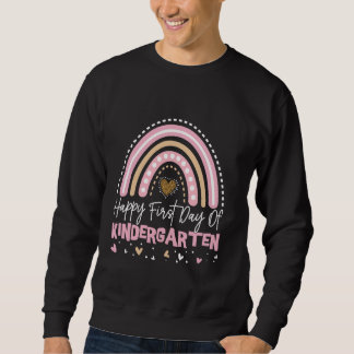 Sudadera Feliz Primer Día De Jardín De Infantes 1er Día De