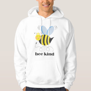 Sudadera Feliz princesa de abejas con corona y lema Bee Kin