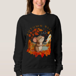 Sudadera Feliz Ratón Otoño Suave
