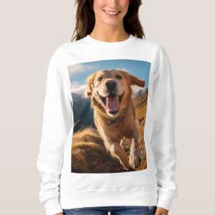 Sudadera Feliz recuperación de oro corriendo