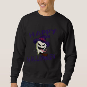 Sudadera Feliz regalo de Halloween dentario dentario zombia