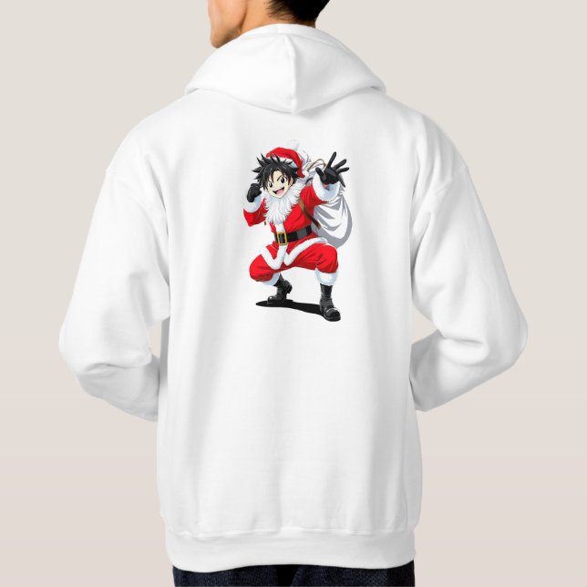 Sudadera Feliz Santa Diseño (Reverso)