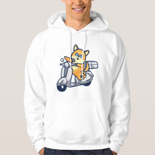 Sudadera Feliz Shiba Inu (Anverso)