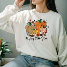 SUDADERA FELIZ TEMÁTICA DE OTOÑO PARA TODOS Y TODOS LOS PUM
